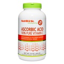 Polvere di vitamina C dell'acido ascorbico di NutriBiotic, 16 Oz | Acido farmaceutico di grado L-ascorbico, 2000 Mg per servire | Supplemento di supporto del collagene immune e antiossidante essenziale | Vegan, Gluten & GMO Free
