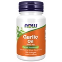 NOW Alimenti Integratori, Olio d'Aglio 1500 mg, Servire Dimensione Equivalente a Intero Clove Aglio, 100 Softgels