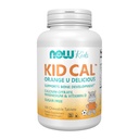 NOW Integratori alimentari, Kid Cal con Citrato di calcio, Magnesio e Vitamina D, Tart Orange, 100 Masticabili, l'imballaggio può variare