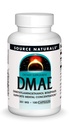 Sorgente Naturals DMAE, Dimethylaminoethanol Bitartrate - Supporta Concentrazione mentale*, 351mg - 100 Capsule