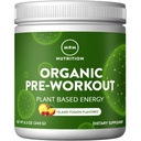 MRM Nutrition Organic Pre-Workout Powder | Island Fusion Flavored | Superfoods + 150mg Natural Caffeine + adattageni | Clean Energy + Focus| Healthy Blood Flow | Vegan + Non-GMO | 20 Serve