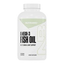 NutraBio Omega 3 Fish Oil Supplementi, 2000mg, 400 Softgels - EPA DHA Omega 3 Fatty Acid supplemento per aiutare a sostenere un cuore sano
