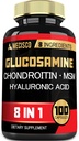 7000mg Glucosamina Condroitina MSM con Integratore Immune - Supporto Bone, Salute Congiunta, Sistema Immune & Salute complessiva - 100 Capsule