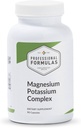 Professional Formulas Magnesium Potassium Complex – Magnesio altamente assorbibile (Malate & Citrate) e Citrato di potassio – Supporta muscolo sano, Nerve, cuore e bilancia elettrolita – 90 capsule