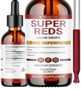 Liquid Super Reds Phytonutrient Superfood Drops | Phytonutrient Blend contenente Polyphenols | Antioxidants & More | Great Taste 2oz - 30 Day Supply