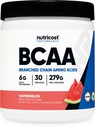 Nutricost BCAA Powder (Watermelon, 30 Serve) - Rapporto ottimale 2:1:1:1