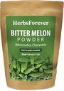 Polvere di Karela della polvere di Melone di Herbsforever Ricco di vitamina C Non OGM, Vegan 230 GMS