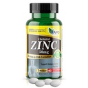 America Medic & Science Chelated Zinc 50 mg Integratori (1 Confezione da 60 compresse) Booster immunitario e potenti pillole antiossidanti per adulti Uomini e donne | Minerali altamente assorbibili, migliora il sonno