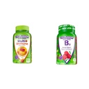 Vitafusion Multi+ Immune Support* Adult Gummy Vitamine con Vitamina C, Zinc B12 Gummy Vitamine, Raspberry Flavor, 60ct
