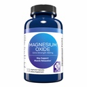 MD. Vita Magnesio Ossido 400mg Capsule - Alto assorbimento Magnesio Supplemento per Gambe, Sonno e Salute Vascolare - 30 Capsule - Pillole Non OGM per Donne
