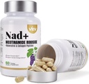 VEV NAD Supplemento capsule - Nicotinamide Riboside, Multi-Collagen,CoQ10 -NAD supplemento per la pelle - 60 capsule*2