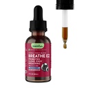 Animal Essentials Respirare EZ per cani e gatti - Integratore di supporto respiratorio per animali domestici, Respirazione sana, Formula di erbe - 2 Fl Oz