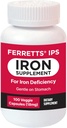 Supplemento di ferro capsule 18mg (IPS) - 100 giorni di fornitura di ferro gentle supplemento per le donne e gli uomini - supplemento di ferro non costipante per l'anemia