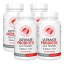 Silver Fern Brand Ultimate Probiotic 4-Pack – Probiotici per le donne e gli uomini – 8 miliardi CFU Spore-Forming Gut Health Supplement – DNA verificato, Probiotico, Shelf-Stable, Alta sopravvivenza – 240 capsule
