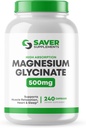Magnesio Glycinate 500mg – Alto assorbimento, Chelated Magnesium Supplemento per muscolo, sonno, cuore e Nerve Support – Non-GMO & Gluten Free – 240 capsule
