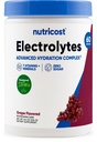 Nutricost Electrolyte Complex Powder (60 Serve, Uva) - Integratore di Idratazione Miscela di Bevande con Vitamine e Minerali