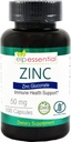 Zinc 50mg, Supporto Immune & Antiossidante Supplemento 100 Capsule - Gluten Free e Non-OGM