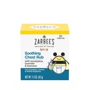 Zarbee Baby Soothing Chest Rub con Eucalyptus & Lavender, Petroleum-Free Safe and Effective Formula, 1,5 Ounce
