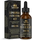 Gocce di elettroliti 2000 MG | Liquid Liposomal Fulvic Humic Acid Supplemento | 85+ Trace Minerals | Idratazione | Detossificazione | Energy | pH Balance | Digestione | Immunity | 2 Oz