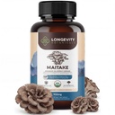 Estratto di funghi di mais organico di maitake capsule (120) | Concentrato 10:1 Ratio | 100% corpi di frutta | Grifola frondosa Integratore naturale per Gut Health & Immunity Support