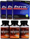 Enzyte® + Ogoplex® Bundle | Potenziamento maschio naturale + Prostate & Climax Enhancement - Alimentazione di 90 giorni di ogni marca