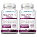 Approvazione dell'Adrenasyl - Supporto della ghiandola surrenale - 180 Conte - Confezione da 2