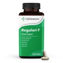LifeSeasons - Regolari-T - Supporto per tasselli - Integratore per costipazione - Lassativo naturale - Mantenere Regolazione e Eliminazione del colon sano - Sgabello Ammorbidente - Ridurre Gas Discomfort - 60 Capsule