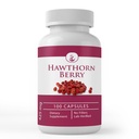 PURE ORIGINAL INGREDIENTI Berry di biancospino, (100 capsule) Sempre puro, Nessun Additivo o Filler, Lab verificato