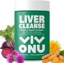 VivoNu Milk Thistle Silymarin & Dandelion Root Liver Health Support, Supporto antiossidante, Detox (60 capsule/1 bottiglia)