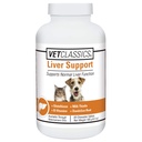 Vet Classics Liver Support Pet Health Supplemento per cani, gatti – Funzioni del fegato – B-Vitamins, Glutathione, cardo del latte – Compresse morbide, Chews – 60 compresse masticabili