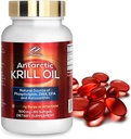 Integratore alimentare antartico Krill Oil (500 mg, 60 Softgels)