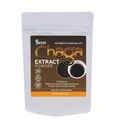 Estratto di funghi Sayan Chaga polvere (4oz) – congelare selvatica siberiana seccato - tè antiossidante organico per il supporto immunitario e digestione - messa a fuoco, energia, chiarezza, benessere - No Additivi