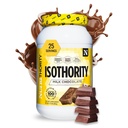 Isolato di proteine del siero di Isothority, Cioccolato del latte, 2 lb - Aminoacidi a catena ramificata ultra assorbibili (BCAA) Polvere con 25g Protein Per Serving, Carbo basso - Costruisci il muscolo & Accelerare il recupero