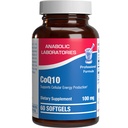 Alto assorbimento CoQ10 100mg Softgels - Clinical Formula Coenzyme Q10 100mg per l'energia della pelle Antiossidante e il supporto del cervello - Facile da ingoiare - Made in the USA in cGMP Facilities - 60 Servings