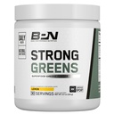 BARE PERFORMANCE NUTRITION, BPN Strong Greens Superfood Powder, Lemon, 30 Serve