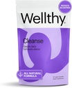 Wellthy Full Body Detox and Immune Support - Advanced Digestive Health, Gut Cleanse and Bloating Relief - Tutte le formule naturali con Thistle di latte, Estratto di Dandelion e L-Carnitina | 30-Day Supply