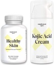 Bundle: Integratore di Anti-invecchiamento della pelle sano e Crema viso acido Kojic