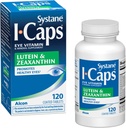 Systane ICaps Eye Vitamin & Mineral Supplement, Lutein & Zeaxanthin Formula, 120 compresse rivestite