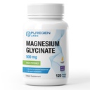 Magnesio Glycinate 500mg [High Potency] 120 Caps Veggie, Chelated for Superior Absorption | No Harmful Additives | Non OGM, NO Gluten and Dairy, Supporta il muscolo, Joint, and Heart Health-Made in USA