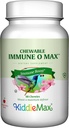 Maxi Salute Chewable Supporto Immune Miscela Booster, Vitamina C, Elderberry, Zinco, Epicor, Glutathione - Immuno-O-Max - Vitamine masticabili per bambini e adulti - 60 Cherry Flavored Chewable Tablets