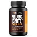 NeuroIGNITE Brain Integratori per Memoria e Focus - 60 Count - Nootropics Brain Support Supplemento con St. John's Wort, Ginkgo Biloba, Bacopa, Phosphatidylserine - Capsule Non OGM, Alimentazione 2-Month