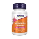 NOW Integratori, Vitamina D3 5000 IU, Alta Potenza, Supporto Strutturale*, 30 Softgels