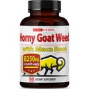 Vital Herbal Horny Goat Capsule per la massima resistenza con Maca Root Tribulus Ashwagandha Tongkat Ali Panax Ginseng per Uomo Donne, Boost Energy (90 Conteggio (Pack of 1))