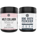 Polvere pura di Bone e multi collagene della costa sinistra per il supporto di giunture, capelli, pelle e unghie