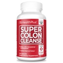 Salute Plus Super Colon Cleanse 30 giorni Fornitura di Detox Detetle Gut Cleanse, Psyllium Husk, Probiotics for Constipation Relief & Digestive Support, 120 capsule