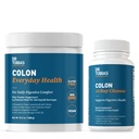 Dr. Tobias Colon 14 giorni Cleanse and Colon Everyday Health, Advanced Gut Cleanse Detox & Daily Digestive Support with Psyllium Husk Fiber Powder, Digestive Wellness Bundle, Non OGM