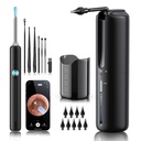 Ear Wax Removal - Ear Ear Irrigation Flushing System con 4 modalità di pressione, Ear Cleaner con fotocamera, 1080P Otoscope, Ear Cleaning Tool con 7 Pcs Ear Set, Safe and Effective Earwax Removal Kit