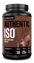 Fabbrica di Jacked Autentico ISO Grass Fed Whey Protein Isolate Powder - Basso Carb, Non OGM Muscle Building Protein w/No Fillers, Post Workout Recovery, Chocolate