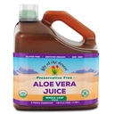 Lily del deserto Aloe Vera Juice Preservative Free, Tutta Foglia filtrata Aloe Vera Bere 128 Fl Oz con Coppa