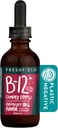 Naturals di campo fresco B complesso gocce: B12, B2, B3, B5 e B6, Vegan-Friendly Formula liquida, Assorbimento potenziato | 1200 mcg Methylcobalamin | Energize, Elevate Mood e Support Heart Health